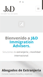 Mobile Screenshot of jdimmigration.es